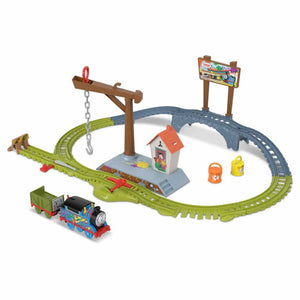 Fisher Price Thomas Set de Joaca cu Locomotiva Motorizata Livreaza Vopseaua