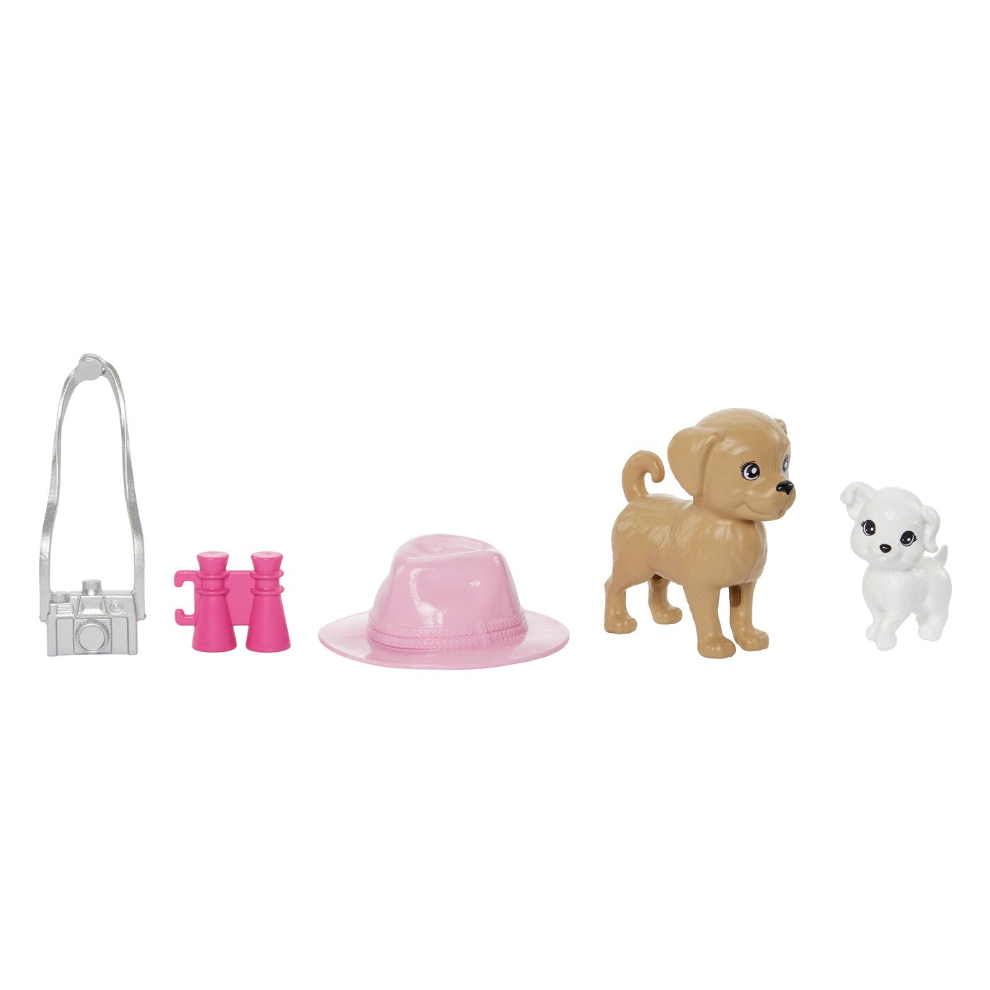 Barbie si Stacie Set Barbie si Stacie Iubitoare de Catei 33cm