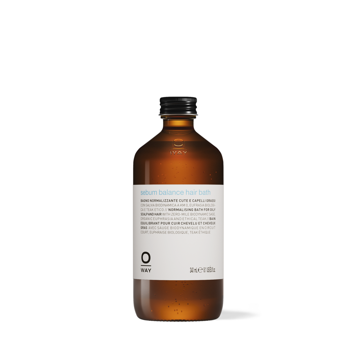 Oway Rebalancing Sebum Balance Hair Bath - Sampon 240ml - Beauty Lounge