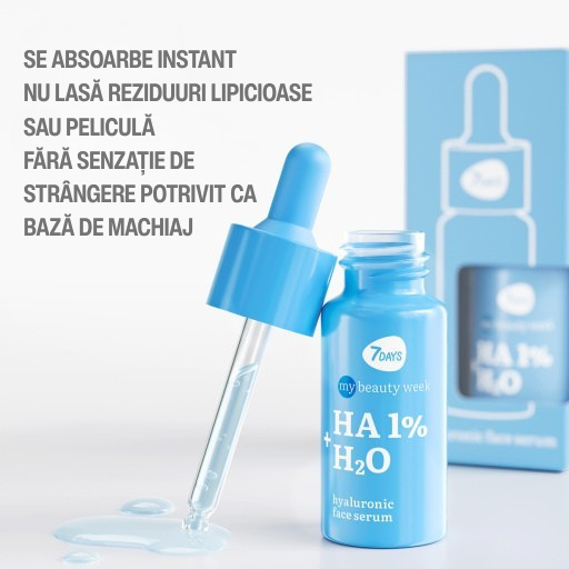 7DAYS Ser Facial My Beauty Week HA 1% + H2O Hialuronic 20ml