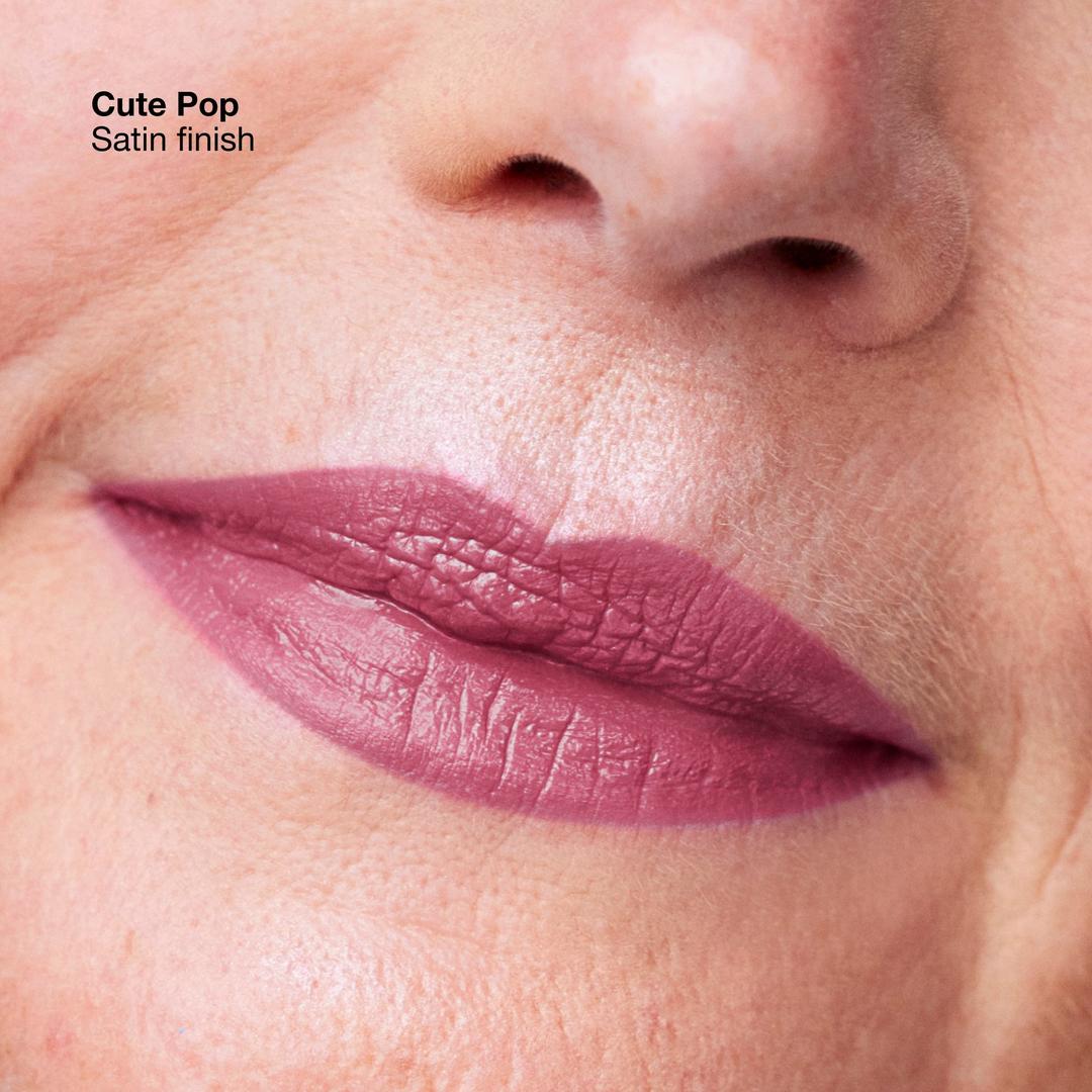 Clinique Pop Longwear Lipstick Satin Cute Pop - Ruj