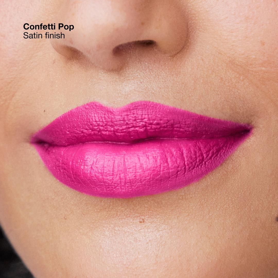 Clinique Pop Longwear Lipstick Satin 38 Confetti Pop  3.9g - Ruj