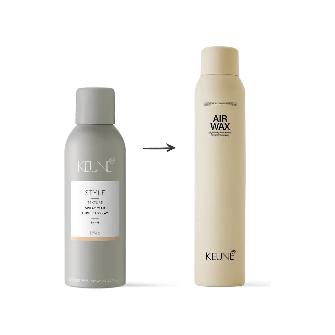 Keune Air Wax 200ml - Ceara Spray - Beauty Lounge