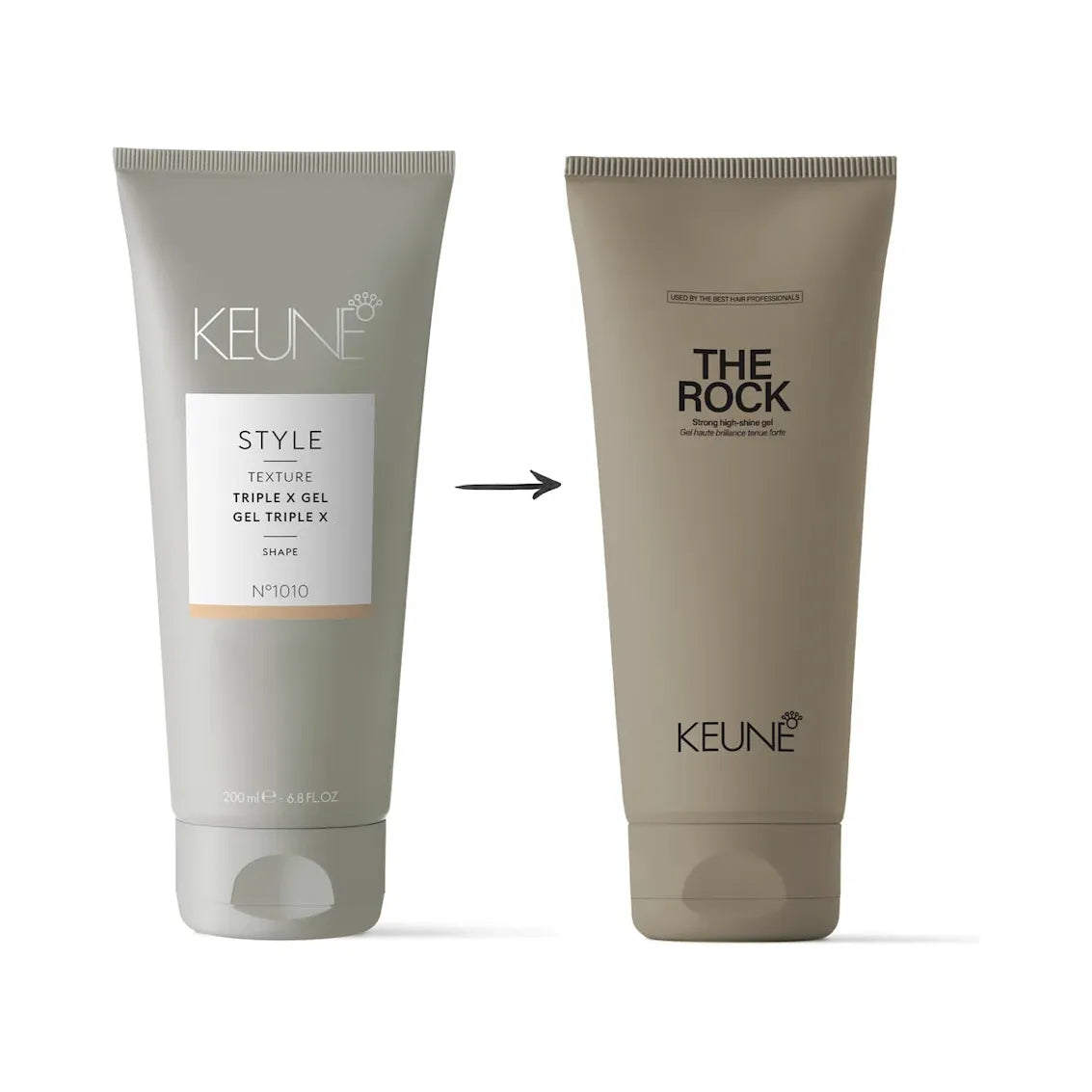 Keune The Rock 200ml - Gel Pentru Fixare Puternica si Control De Durata
