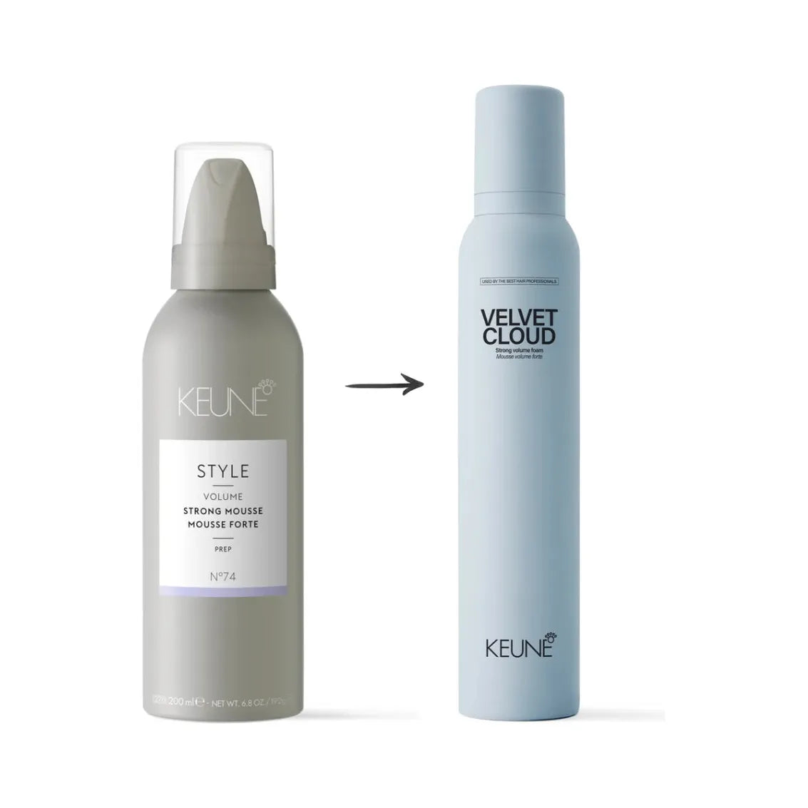 Keune Velvet Cloud 200ml - Spuma Pentru Volum - Beauty Lounge