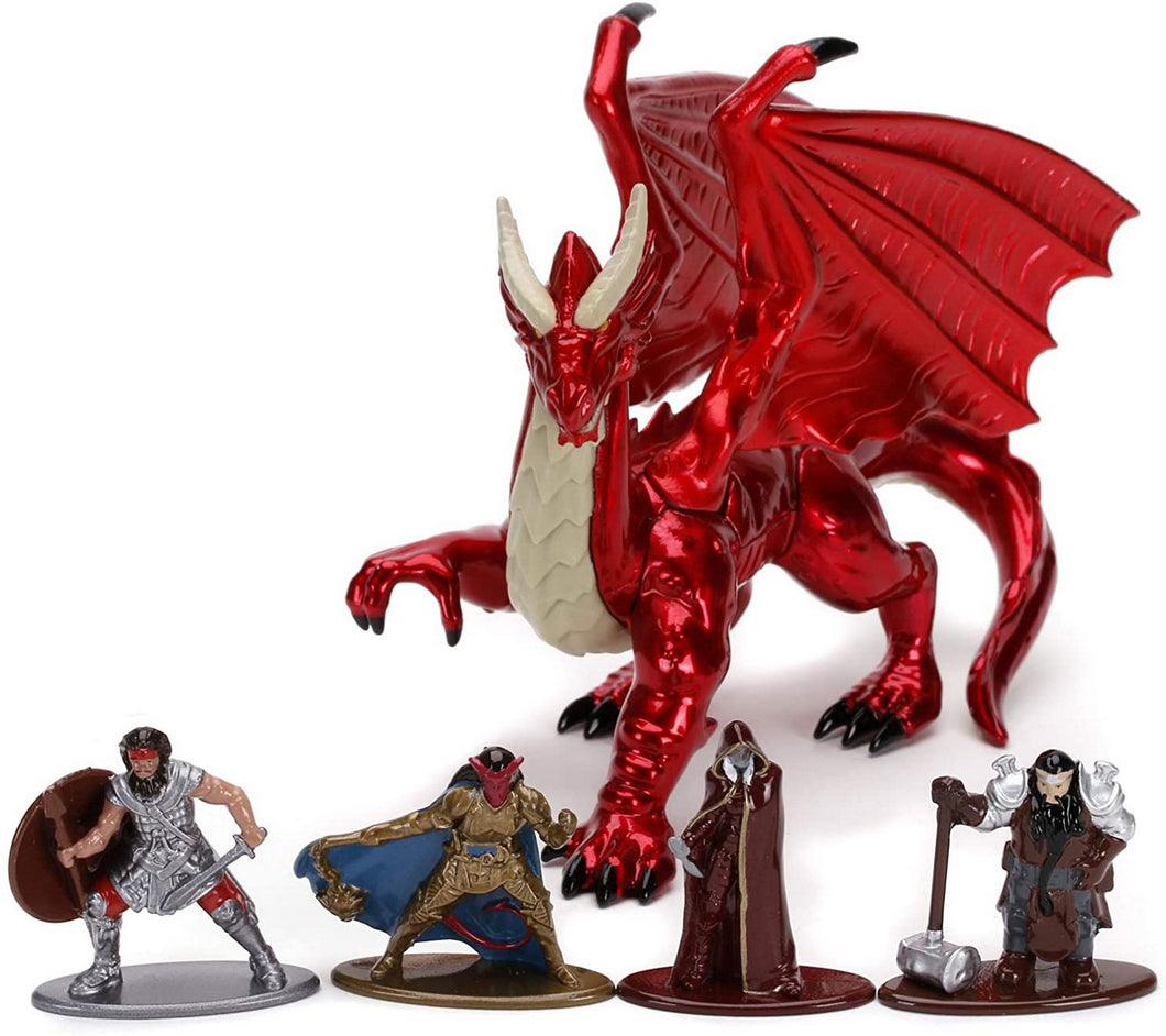 Jada Toys Set 5 Nano Figurine din Metal Dungeons Dragons 4cm