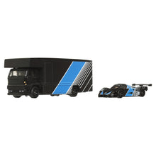 Încarcă imaginea în Galerie, Hot Wheels Transportator Sauber Mercedes C9 cu Masinuta Fleet Flyer
