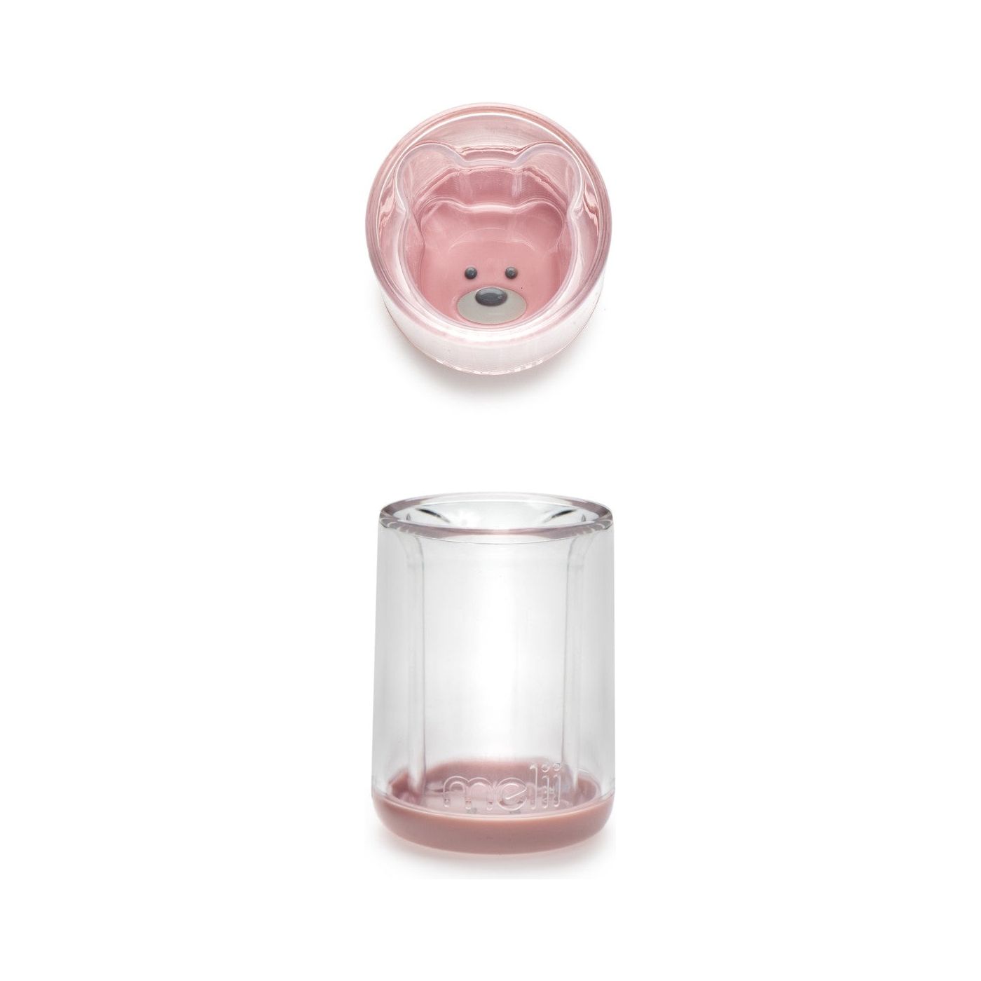 Melii Pahar Copii Design Interior Urs 145ml Roz