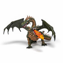 Încarcă imaginea în Galerie, Papo Personaje Medievale Fantastice Figurina Dragon cu 2 Capete
