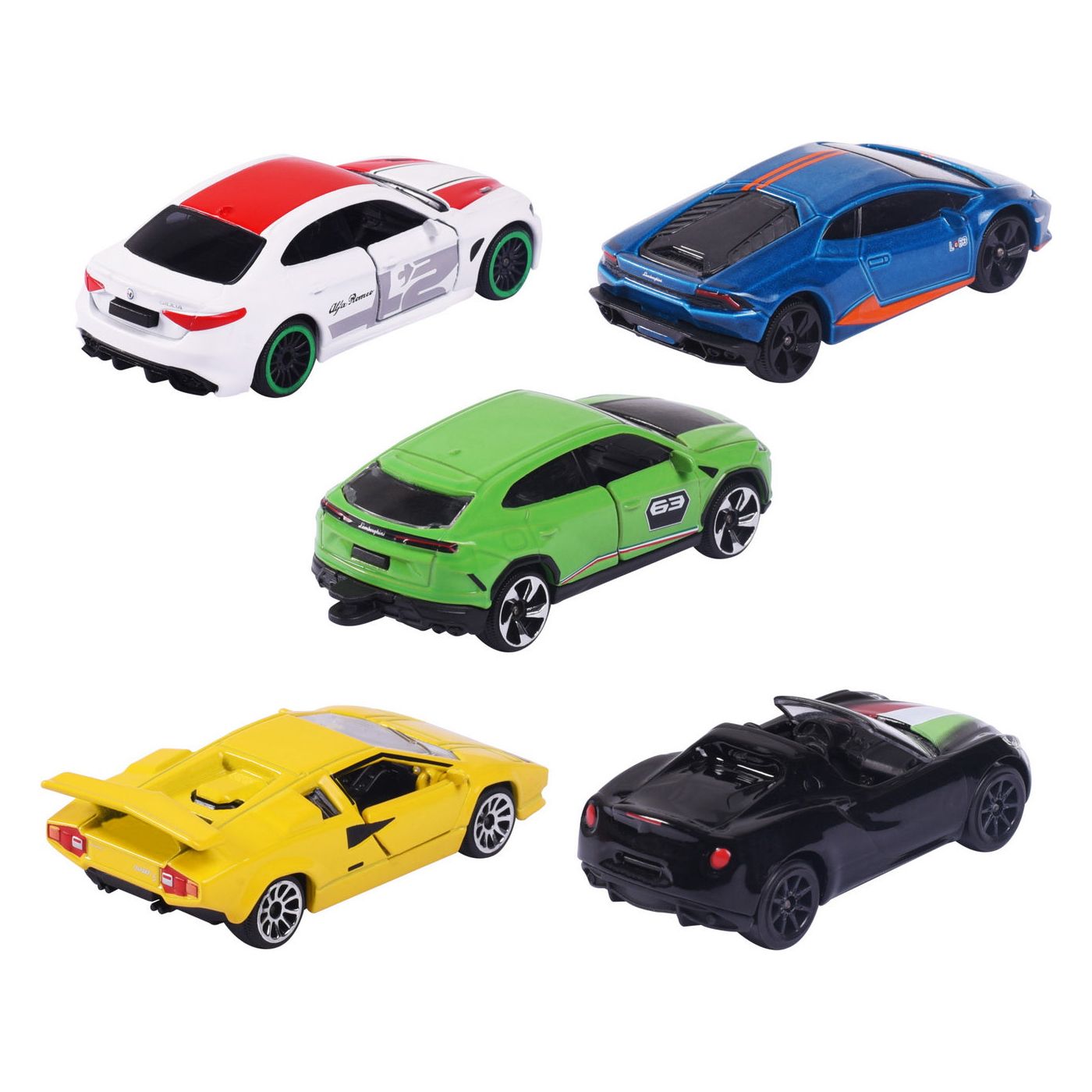 Majorette Set 5 Masini din Metal Dreams Italy