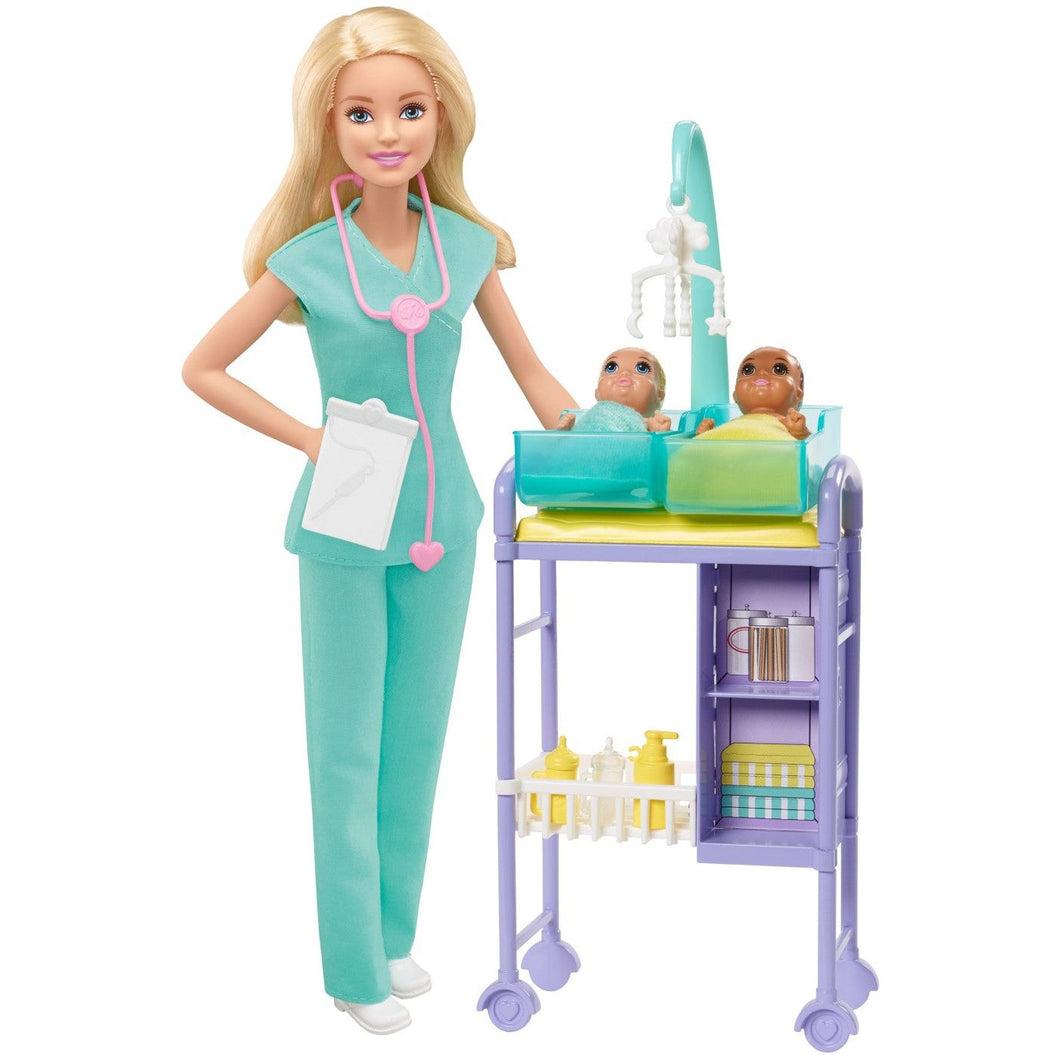 Barbie I Can Be Papusa Doctor Pediatru