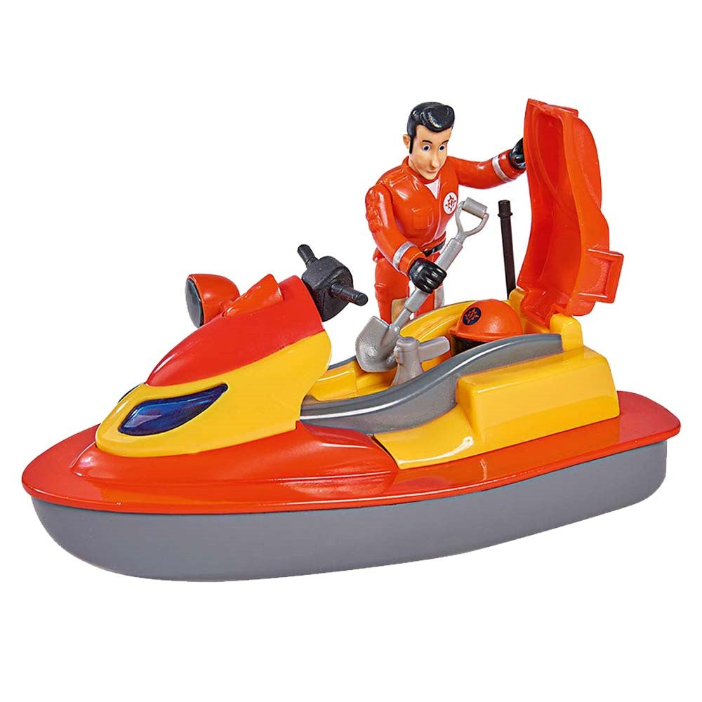 Simba Pompierul Sam Jetsky cu Roti si Figurina