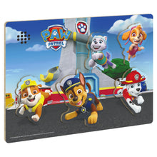 Încarcă imaginea în Galerie, Paw Patrol Puzzle din Lemn cu Sunete si Forme
