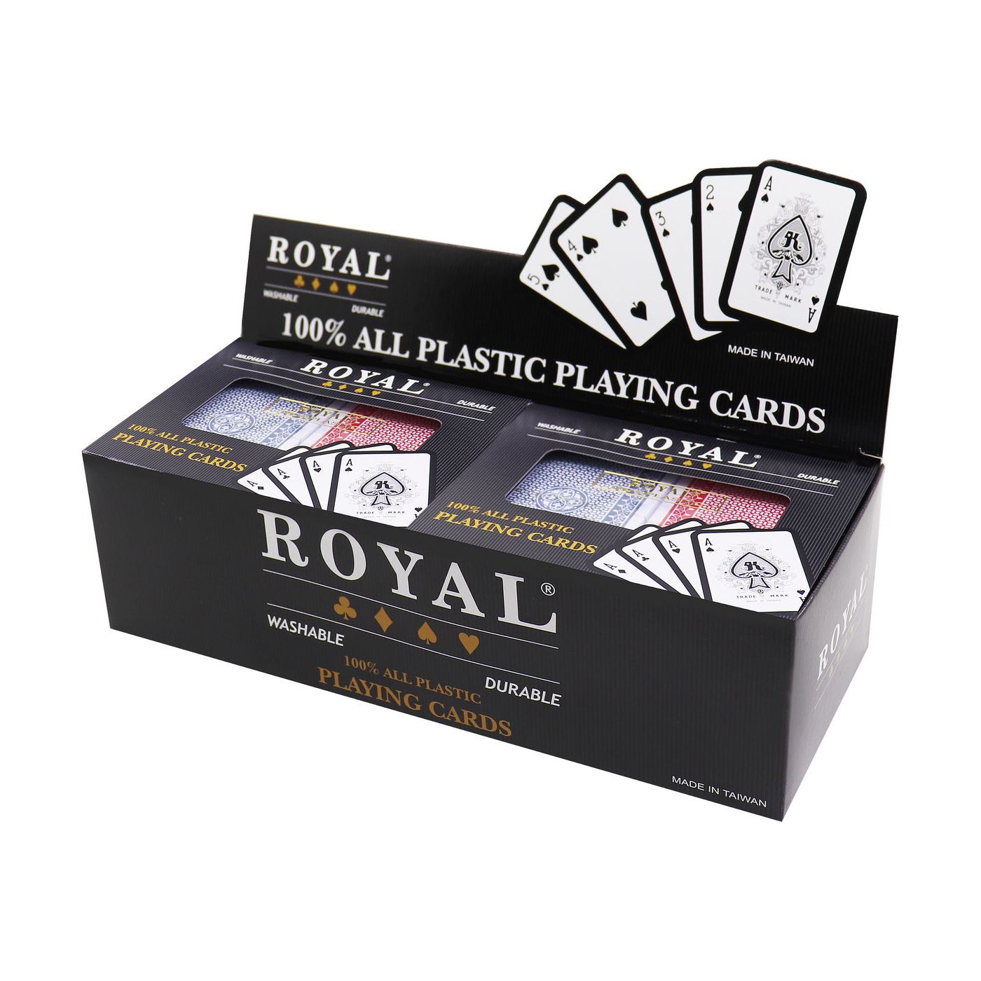 Pachete Carti Royal Canasta Poker din Plastic Set 2