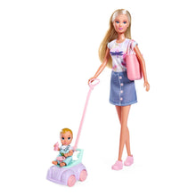 Încarcă imaginea în Galerie, Steffi Love Papusa cu Masinuta Premergator si Bebe
