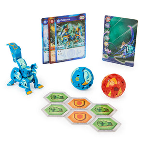 Bakugan S4 Pachet Starter Howlkor Ultra Colossus si Pegatrix