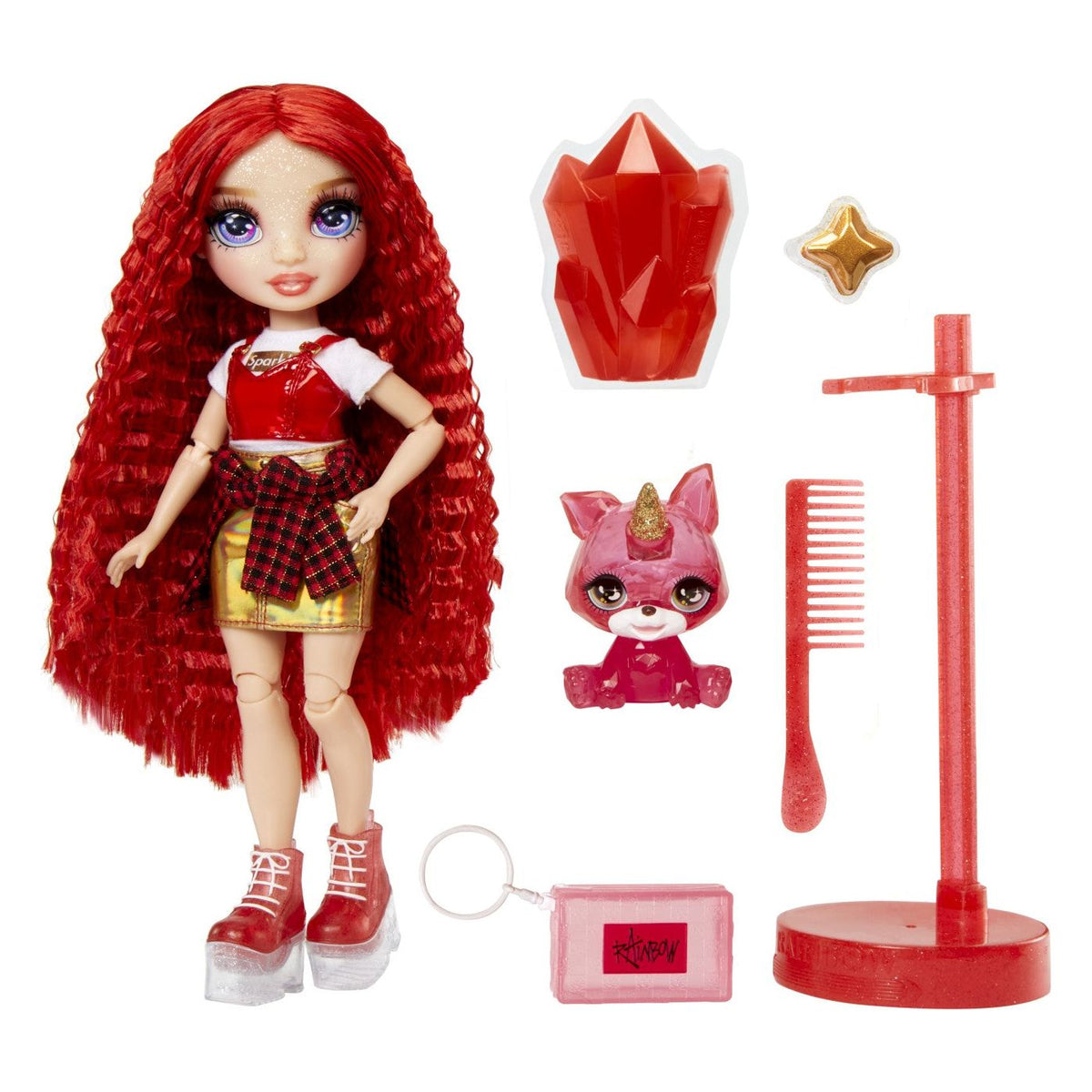 Rainbow High Papusa Ruby Anderson - Beauty Lounge