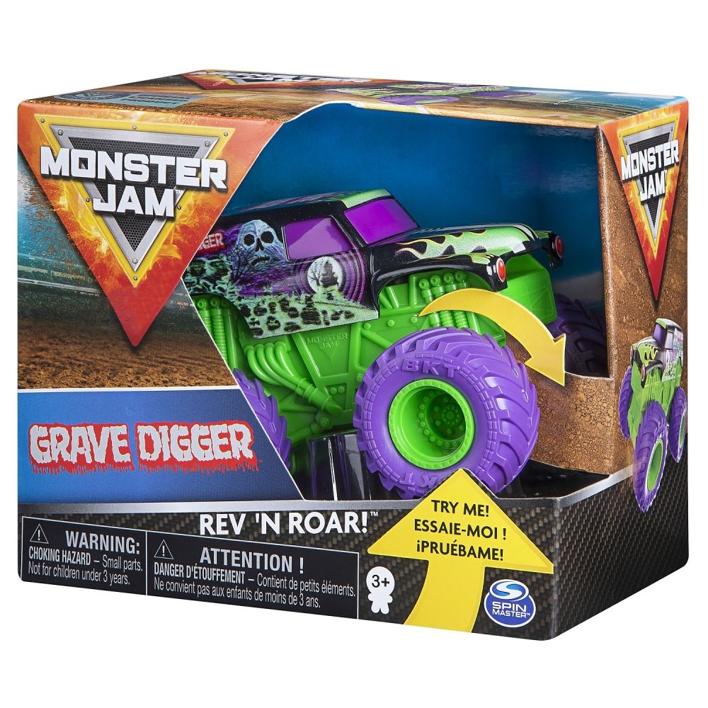 Monster Jam Metalice Seria Roar Groparul