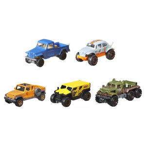 Matchbox Set 5 Masinute Metalice Mbx No Road No Problem