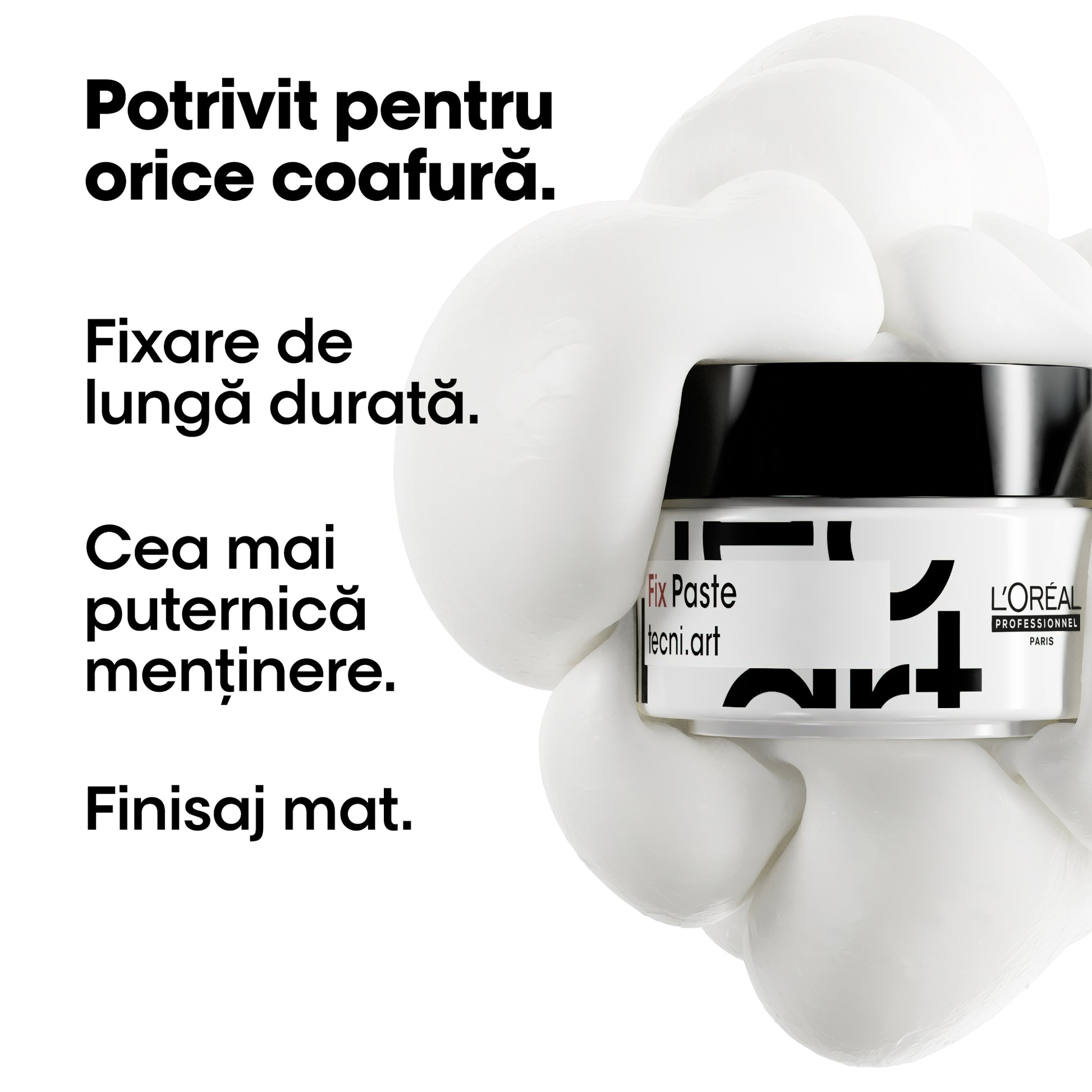 L'Oreal Professionnel Homme Poker Paste Pasta Modelatoare 75ml - Beauty Lounge