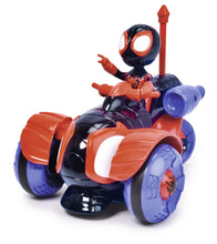 Încarcă imaginea în Galerie, Jada Toys Masinuta RC Miles Morales Techno Racer
