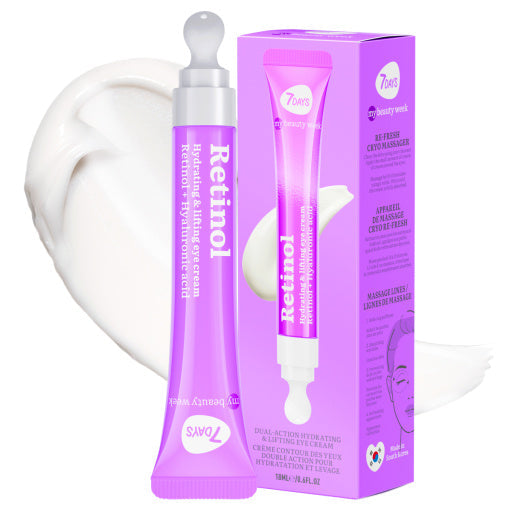 7DAYS Crema pentru Ochi Anti-Age Retinol Massager 18ml - Tratament Intensiv Ochi
