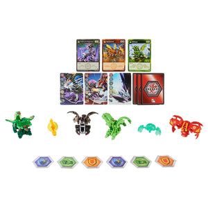 Bakugan S4 Pachet Starter 4 Piese Dragonoid Arcleon Sectanoid si Nillious