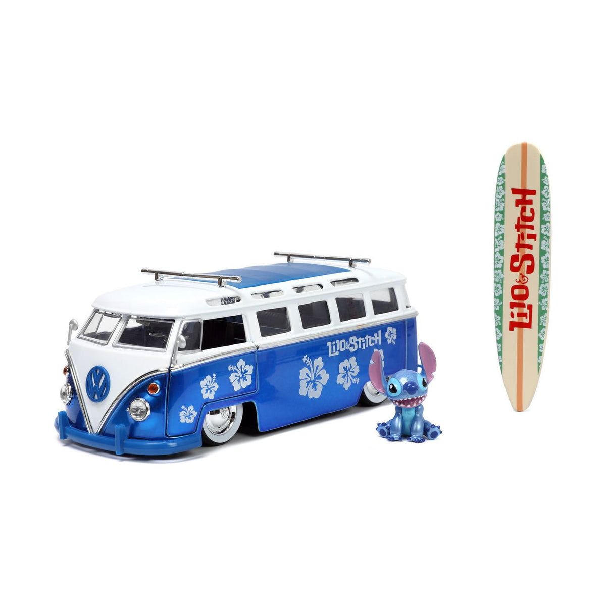 Jada Toys Autobuz Metalic si Figurina Stitch