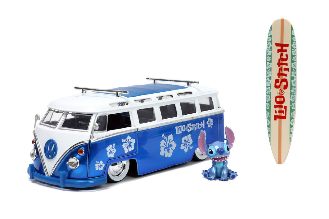 Jada Toys Autobuz Metalic si Figurina Stitch