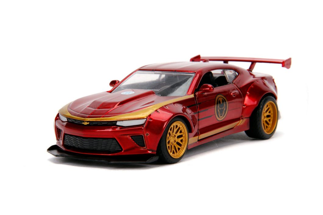 Jada Toys Masinuta Metalica Iron Man 2016 Chevy Camaro SS