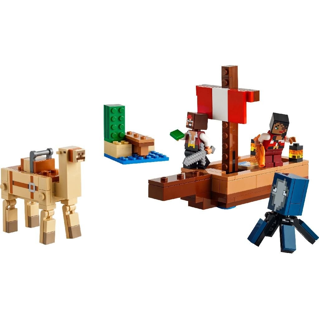 Lego Minecraft Calatorie Pe Corabia de Pirati