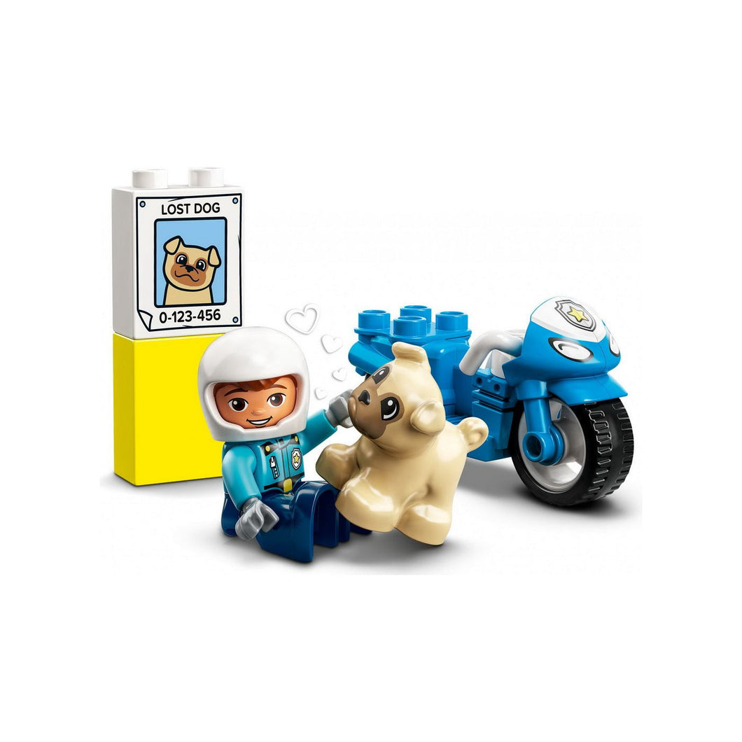 Lego Duplo Motocicleta de Politie