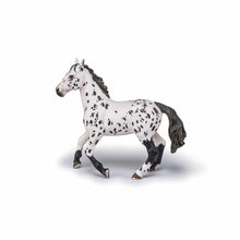 Încarcă imaginea în Galerie, Papo Rase de Cai si Ponei Figurina Iapa Appaloosa Neagra
