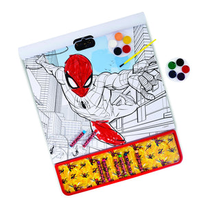 ArtGreco Desen Spiderman Set Pentru Desen Giga Block 4 in 1