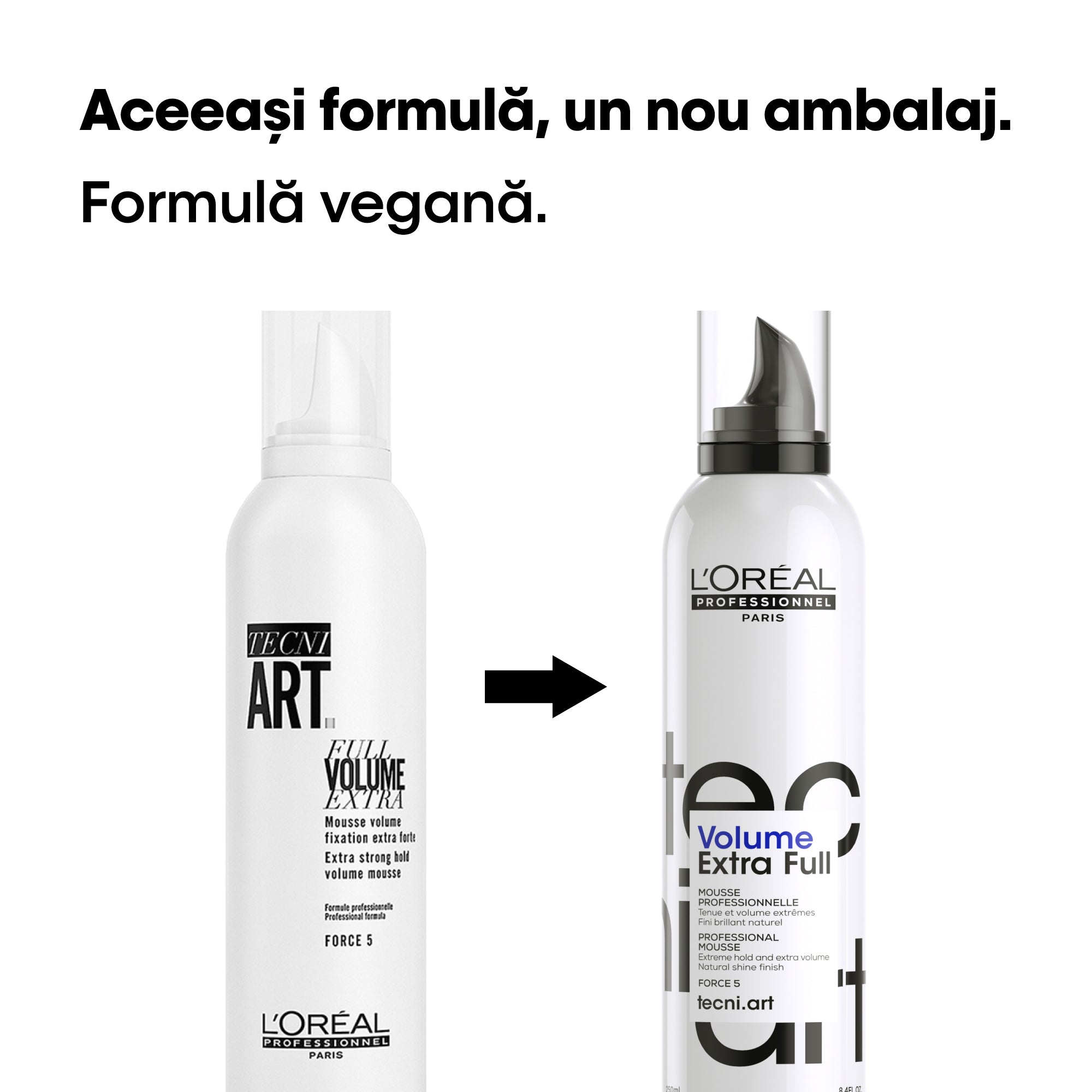 L'Oreal Professionnel Tecni Art Full Volume Extra Spuma Pentru Extra-Volum 250ml - Beauty Lounge