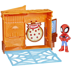 Spider-Man Spidey Prietenii Extraordinari City Bloks Set de Constructie Pizzerie