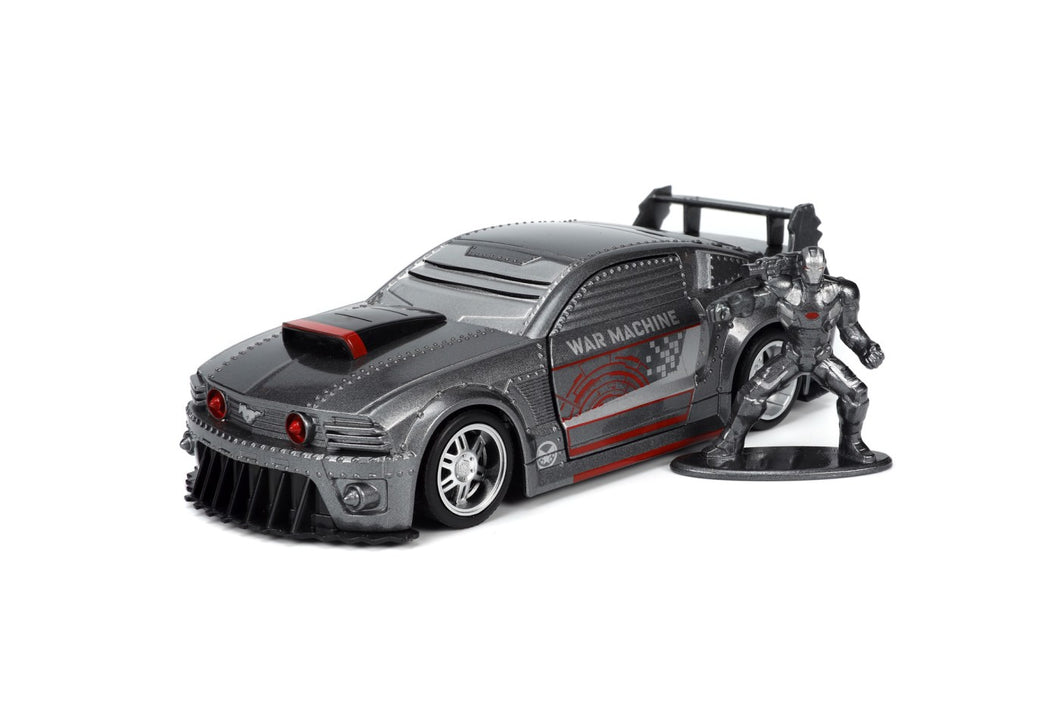 Jada Toys Marvel Masinuta Metalica Ford Mustang si Figurina War Machine