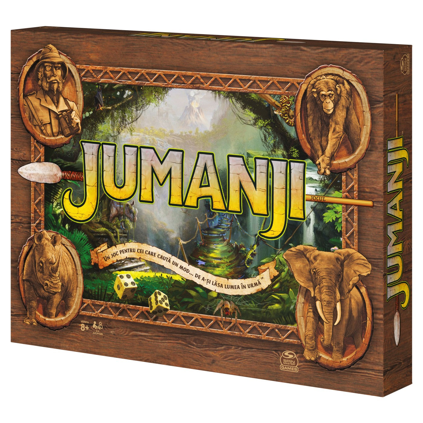 Joc Jumanji in Limba Romana