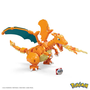 Pokemon Mega Construx Charizard Dracaufeu Glurak