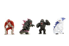 Încarcă imaginea în Galerie, Jada Toys Godzilla Set 4 Figurine Metalice 6.5cm
