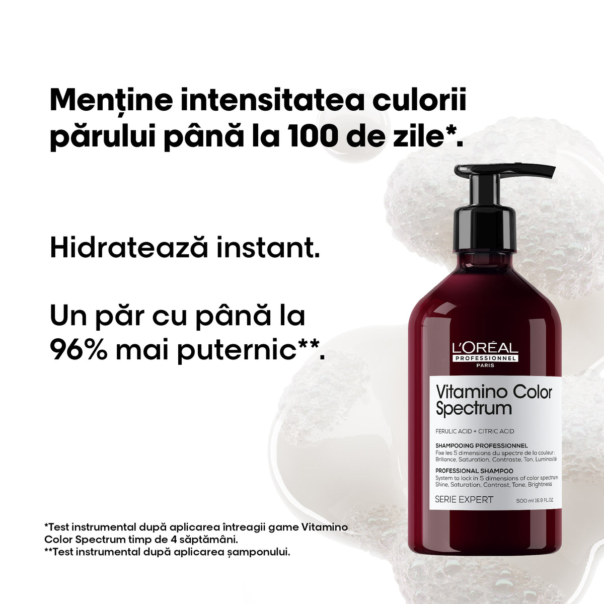 L'Oreal Professionnel SE Vitamino Color Spectrum - Sampon Pentru Par Vopsit 500ml - Beauty Lounge
