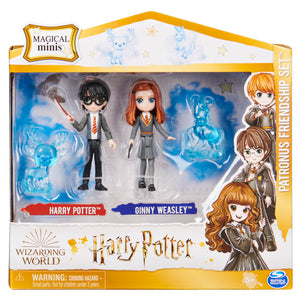 Harry Potter Wizarding World Magical Set 2 Figurine Harry Potter si Ginny Weasley