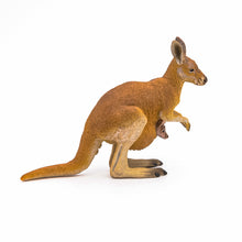 Încarcă imaginea în Galerie, Papo Animale Salbatice Figurina Cangur cu Pui
