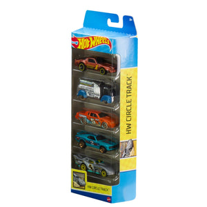 Hot Wheels Vehicule Set 5 Masini Circle Track