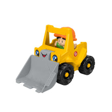 Încarcă imaginea în Galerie, Fisher Price Little People Little People Vehicul Buldozer 10cm
