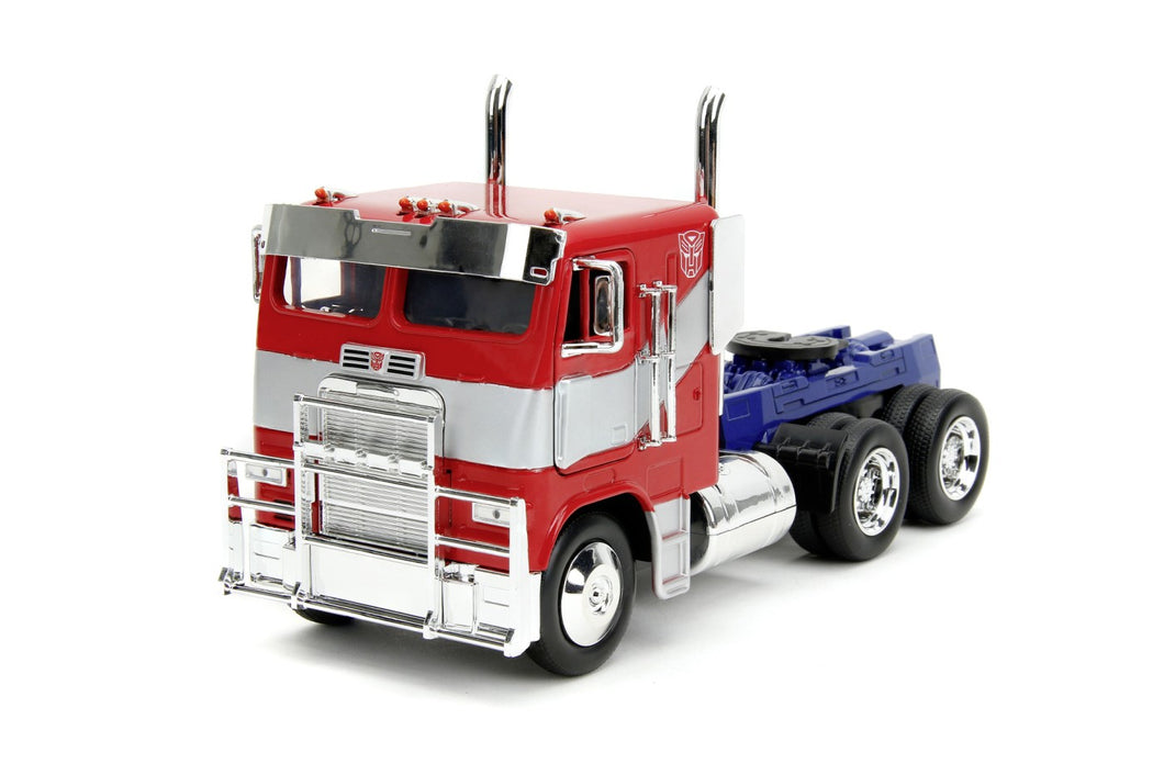 Jada Toys Transformers T7 Optimus Prime 1 Camion Metalic