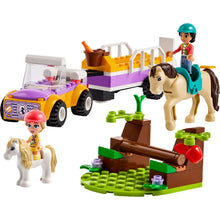 Încarcă imaginea în Galerie, Lego Friends Remorca cu Cal si Ponei
