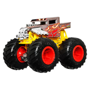 Hot Wheels Monster Truck Camion Bone Shaker cu culori Schimbatoare