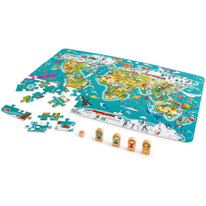 Hape Puzzle 2-In-1 Turul Lumii