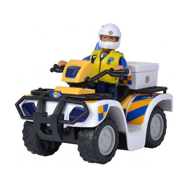 Simba Pompierul Sam Sam Police ATV Figurina